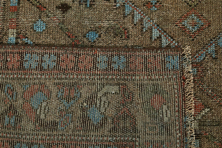 4x6 Antique Persian Bakhtiari Rug - 50021
