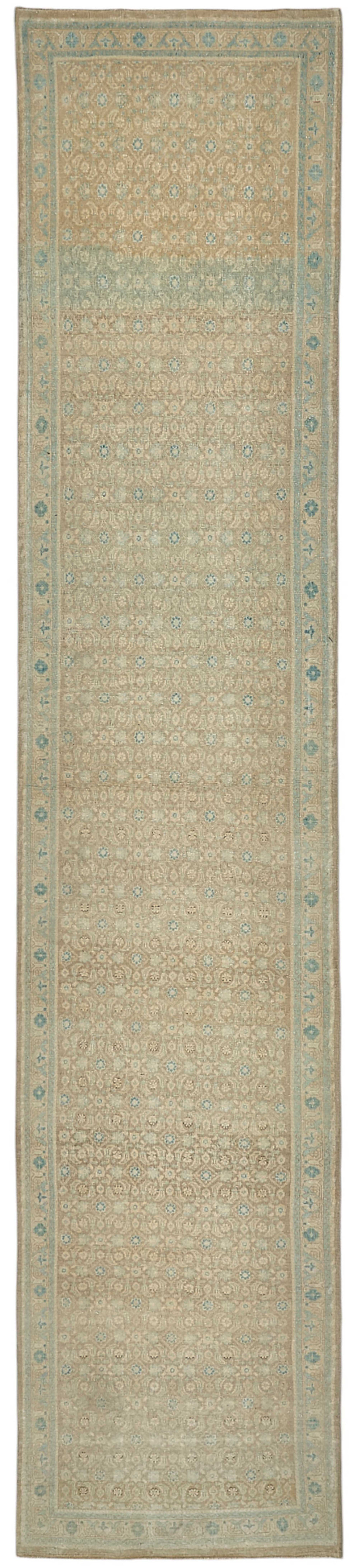 3x14 Antique Persian Kerman Runner Rug - 50026