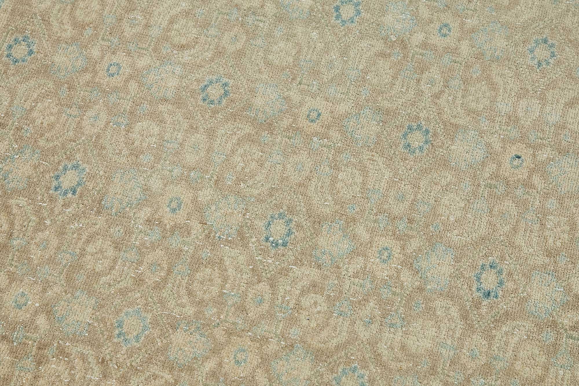 3x14 Antique Persian Kerman Runner Rug - 50026
