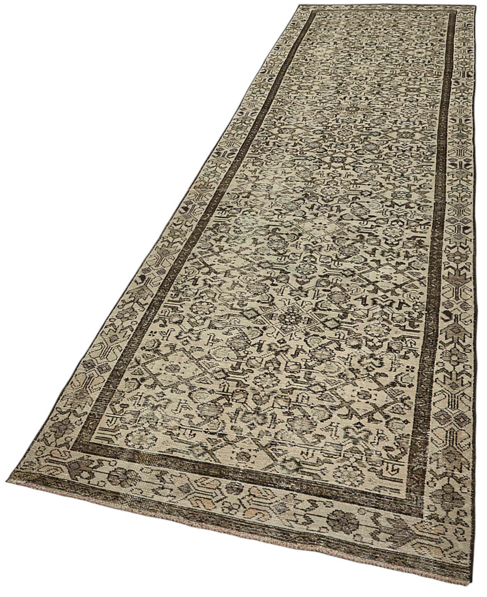 3x13 Antique Persian Malayer Rug - 50027
