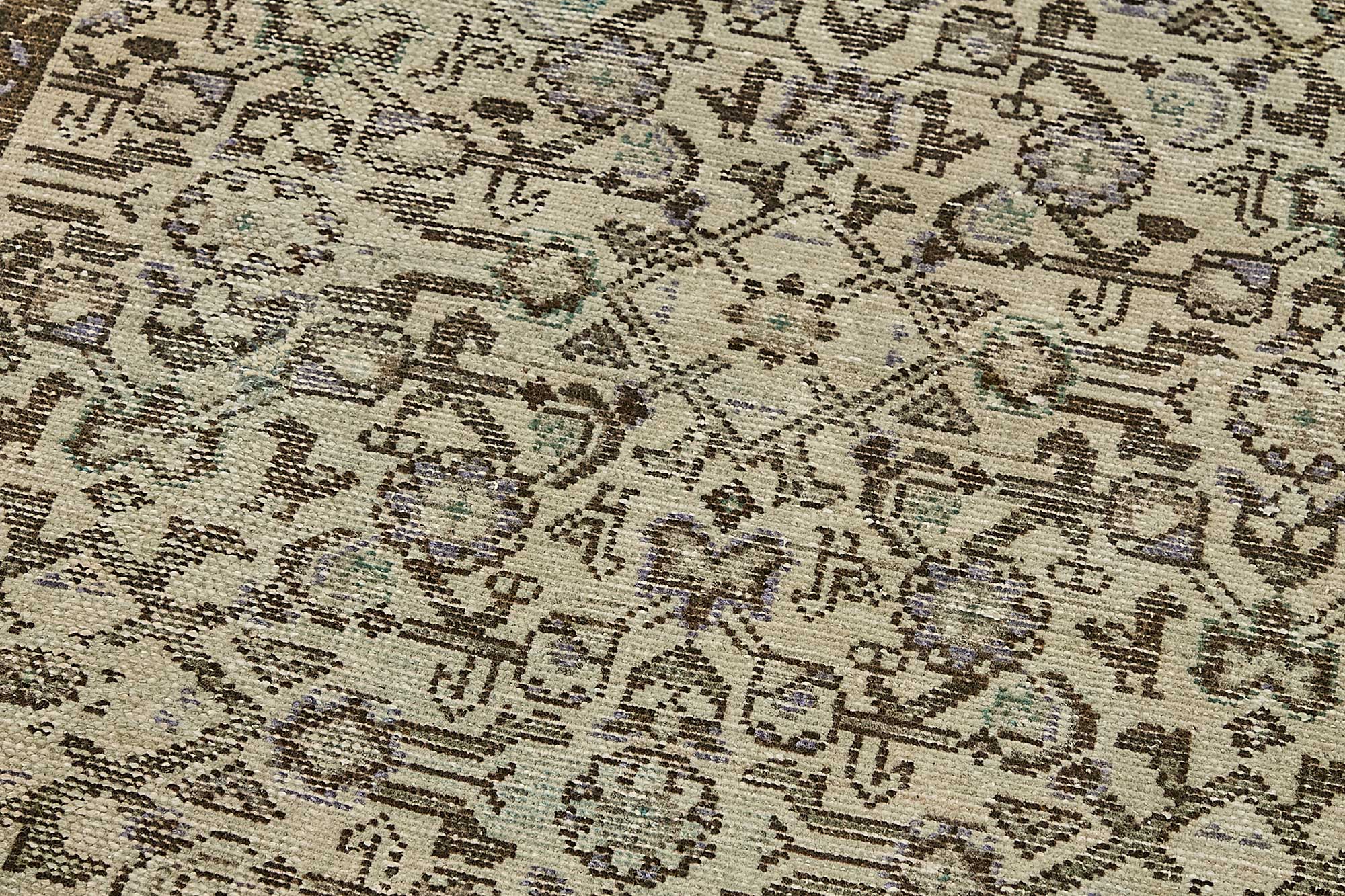 3x13 Antique Persian Malayer Rug - 50027