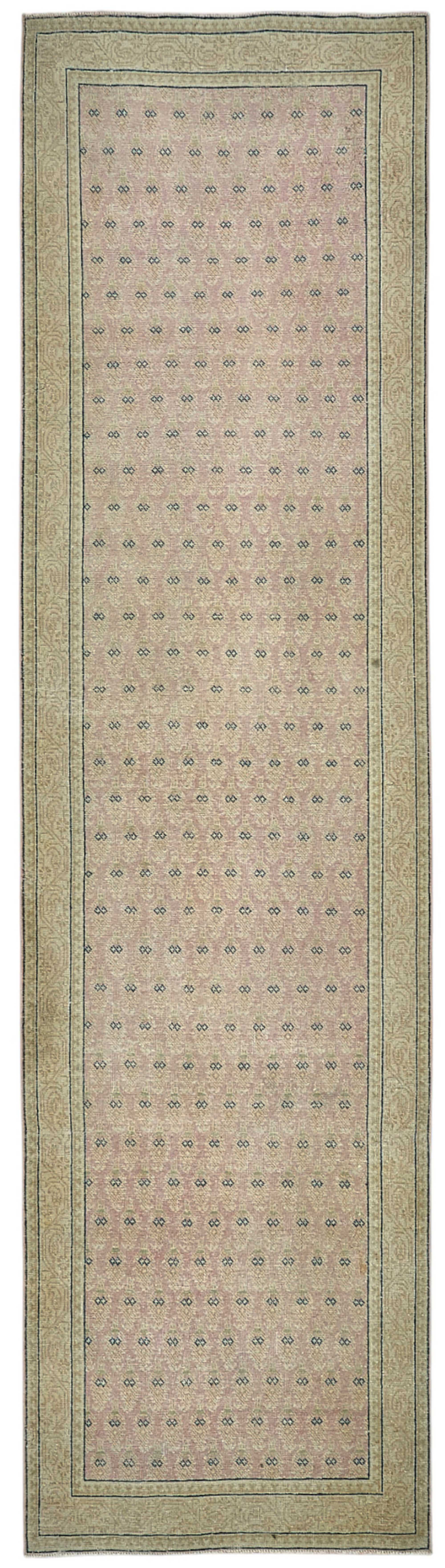 3x12 Antique Bijar Runner Rug - 50028