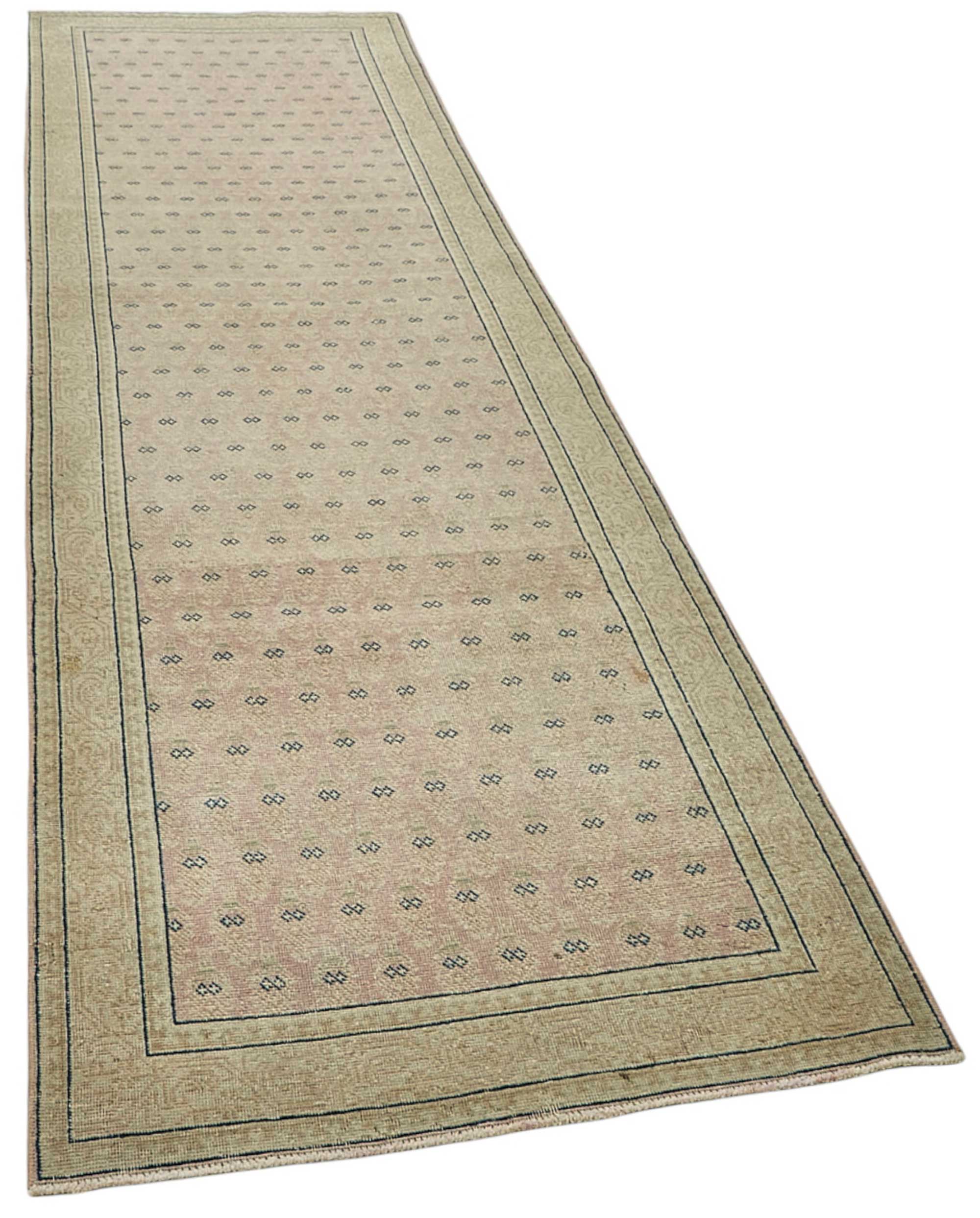 3x12 Antique Bijar Runner Rug - 50028