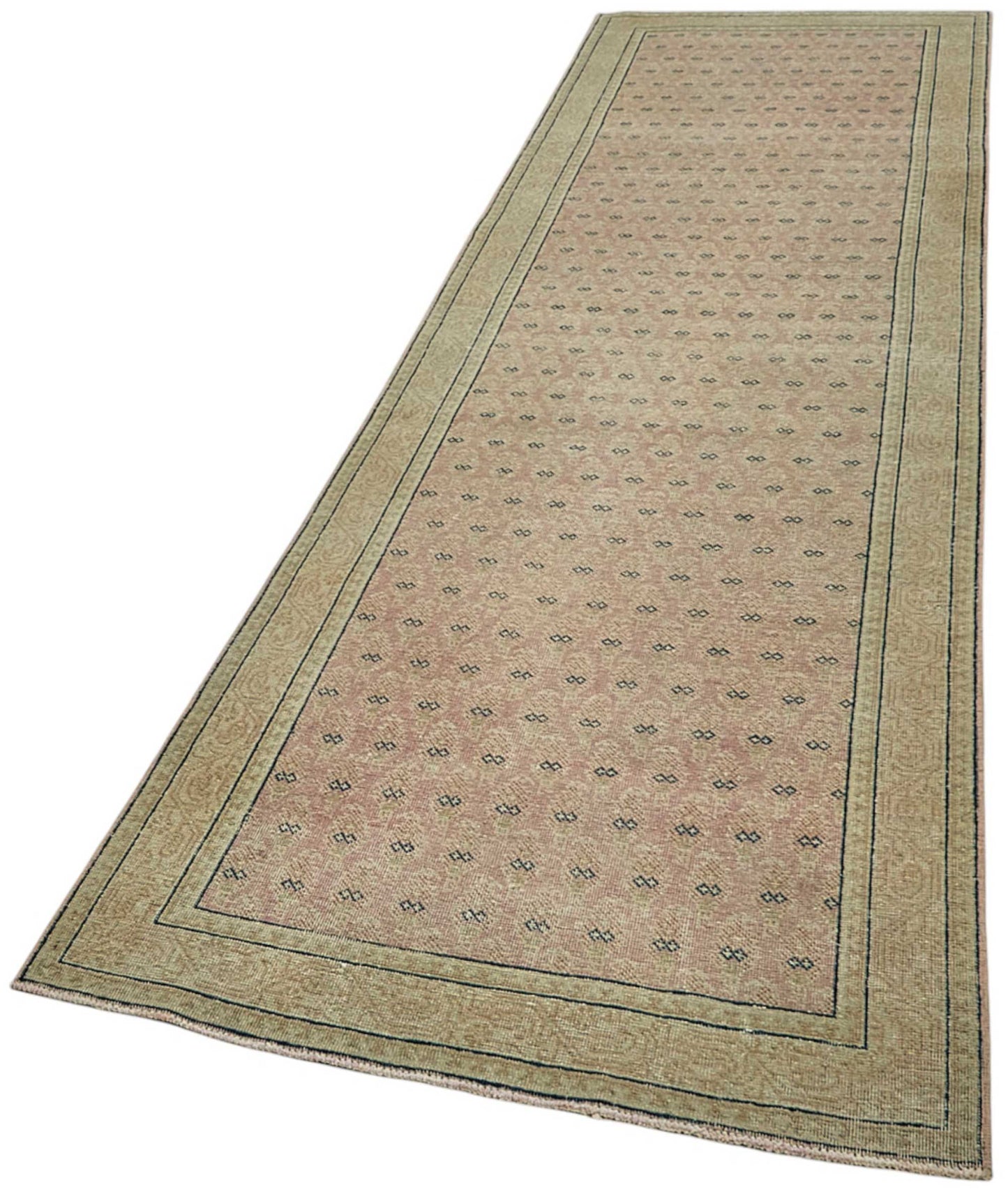 3x12 Antique Bijar Runner Rug - 50028