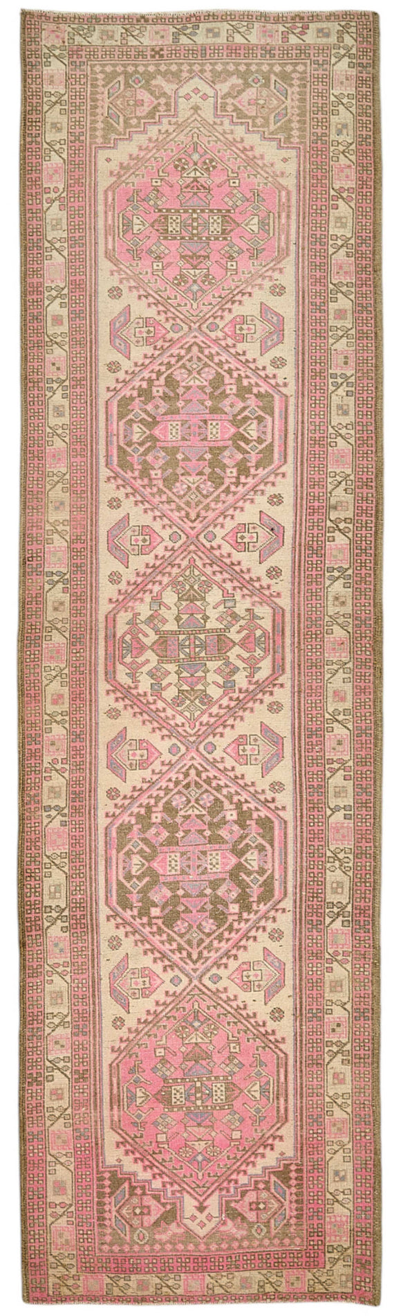 3x10 Antique Turkish Kars Runner - 50030