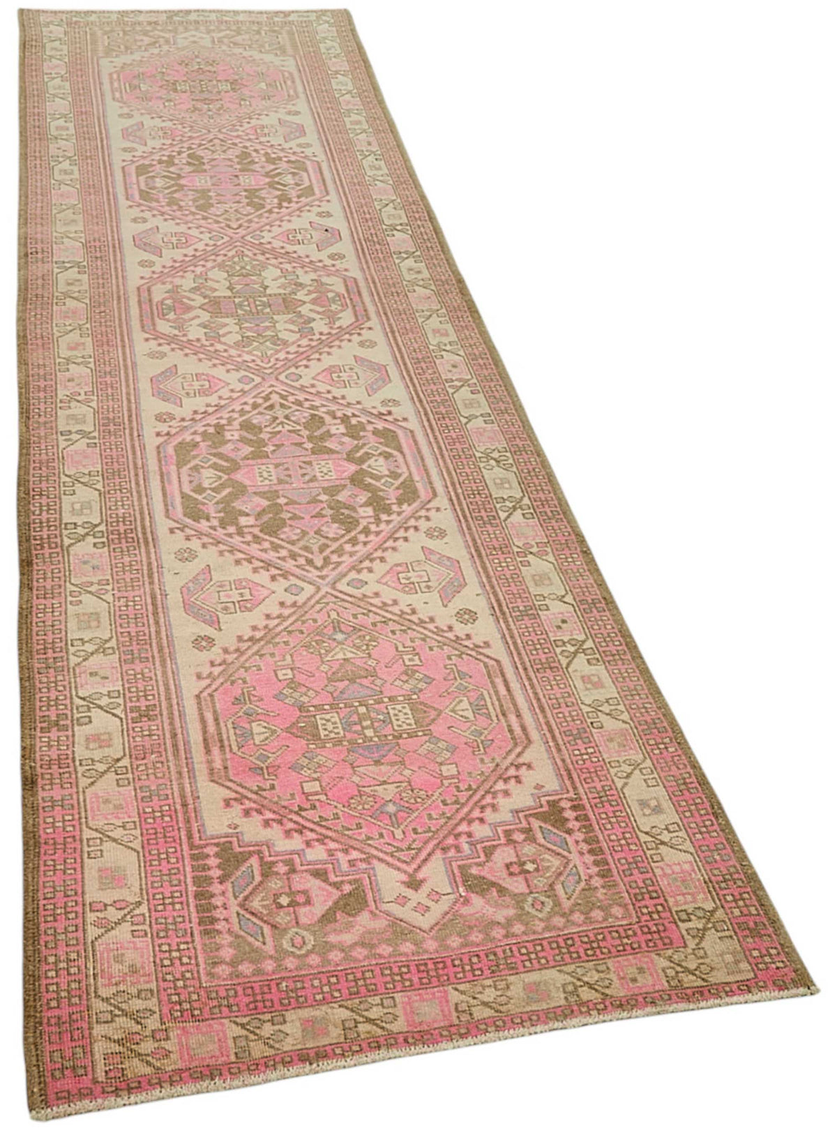 3x10 Antique Turkish Kars Runner - 50030