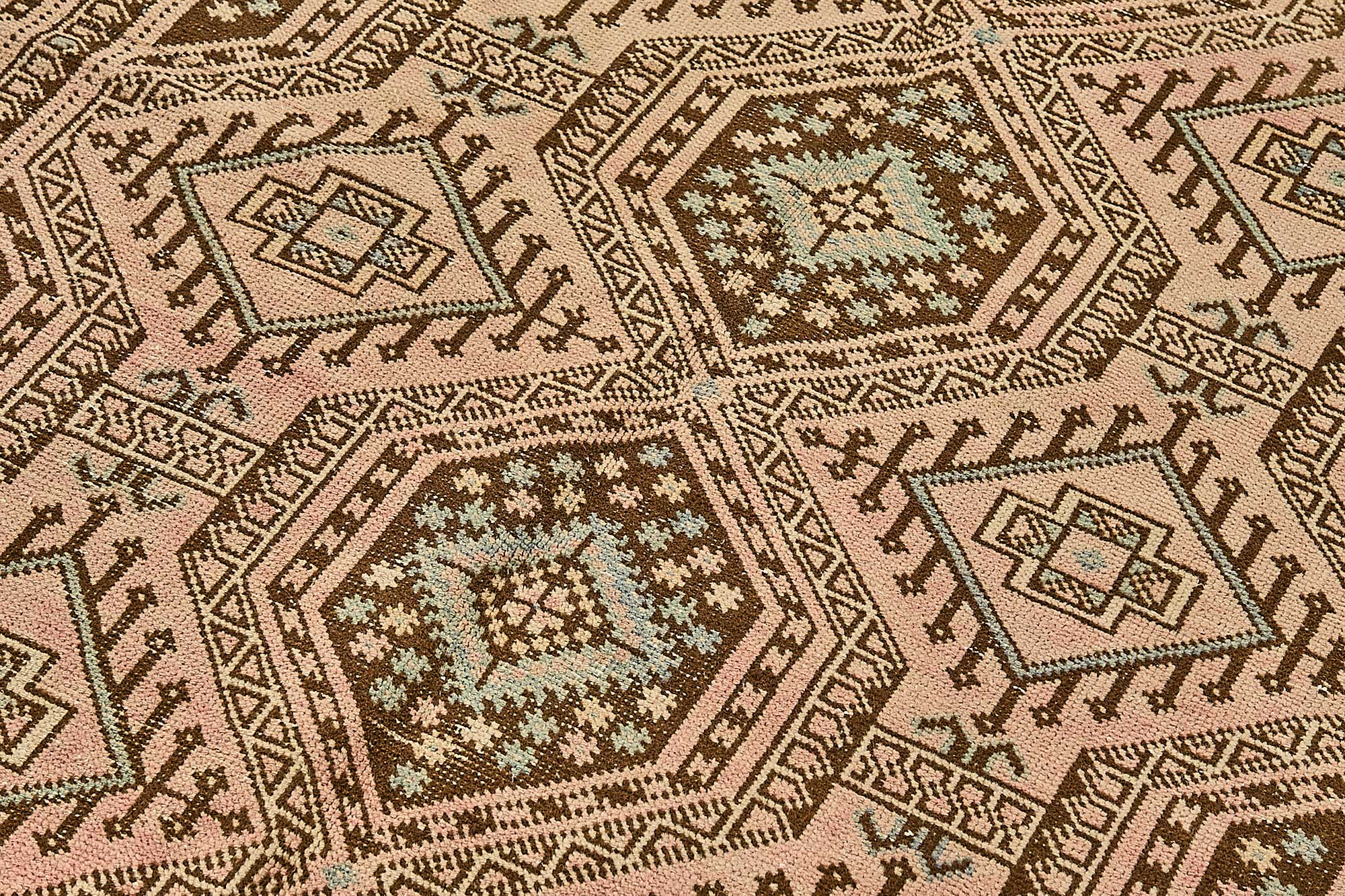 5x9 Antique Persian Kurdish Rug - 50031