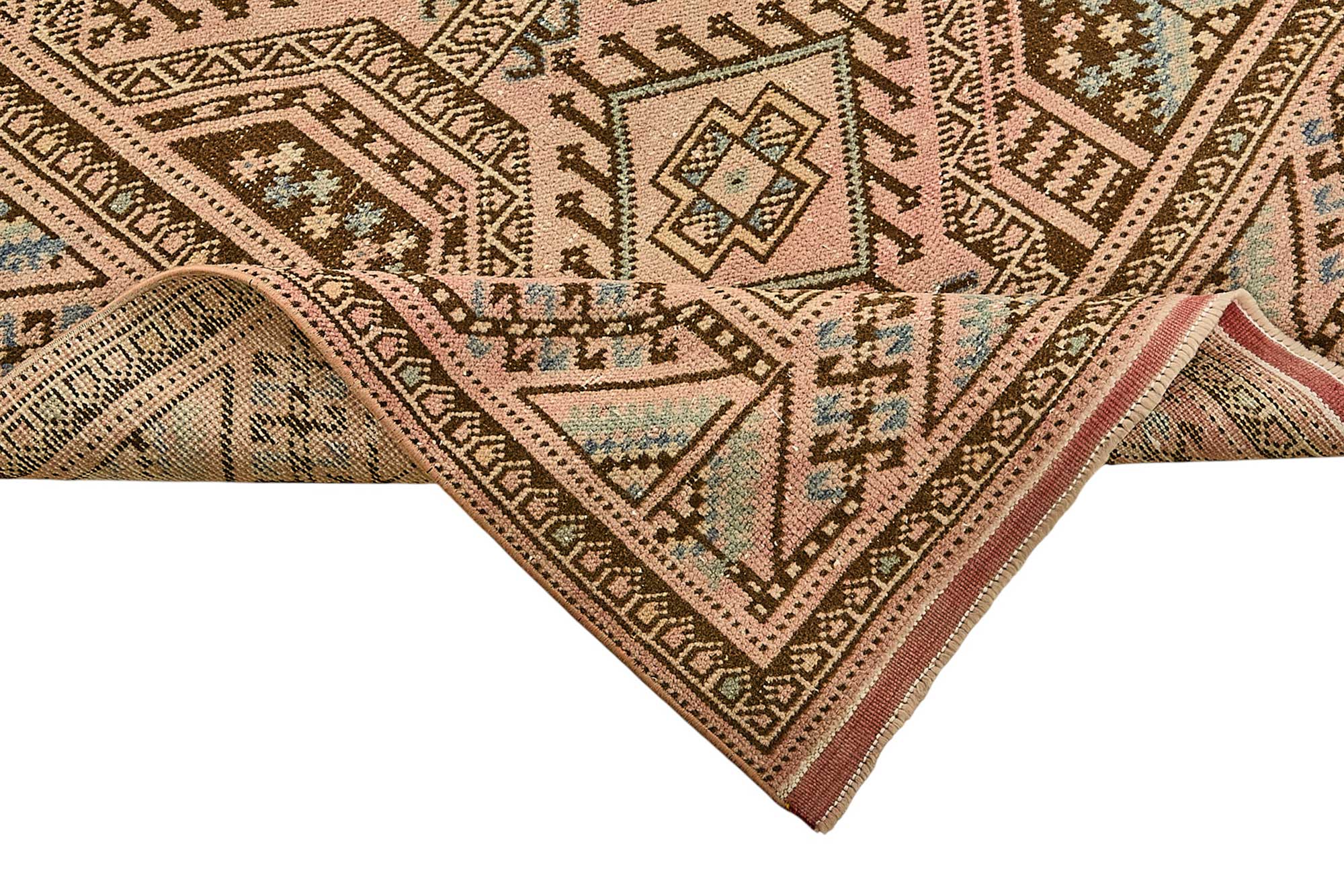 5x9 Antique Persian Kurdish Rug - 50031