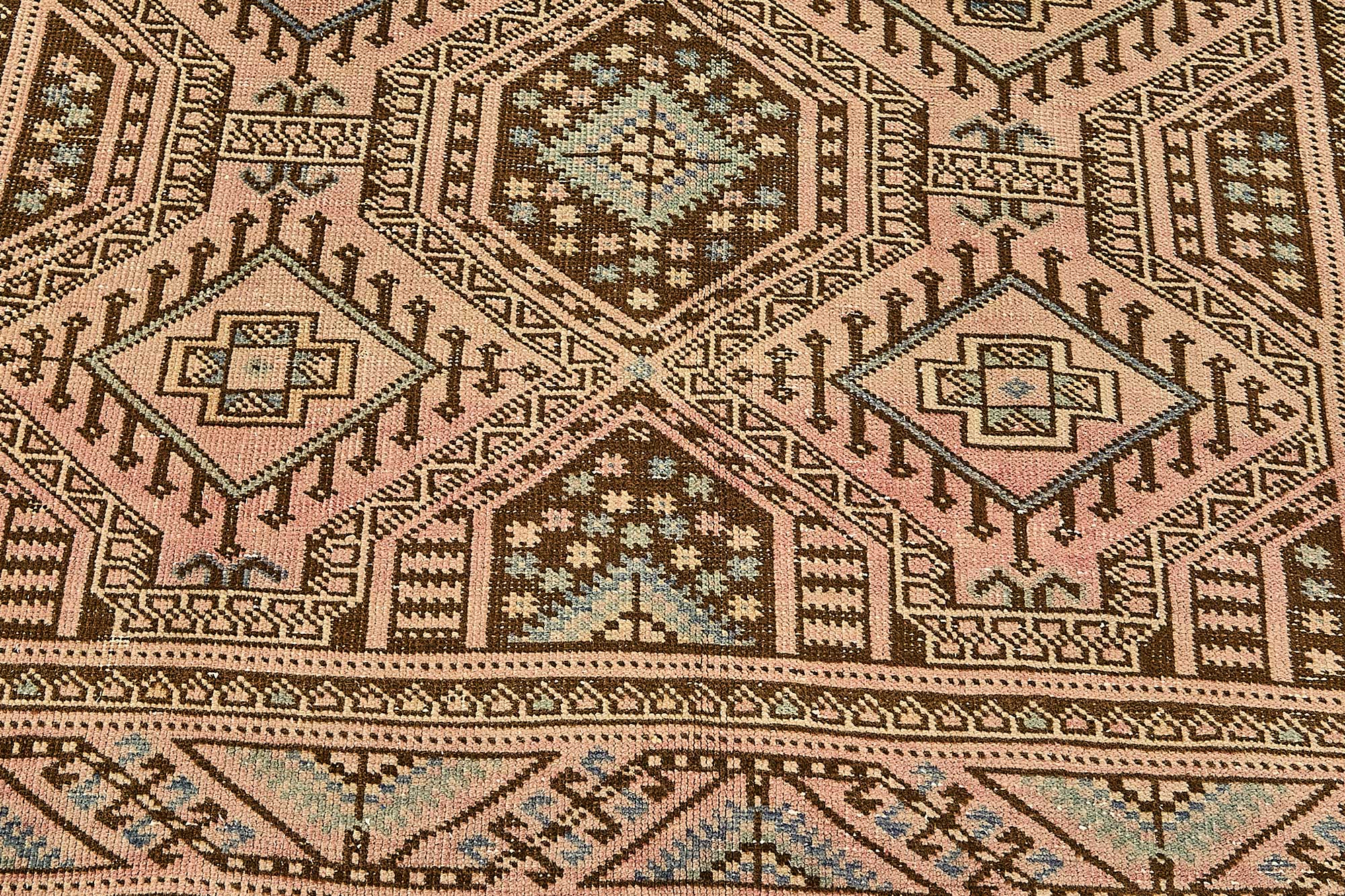5x9 Antique Persian Kurdish Rug - 50031