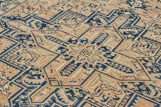 7x10 Antique Persian Heriz Rug - 50032