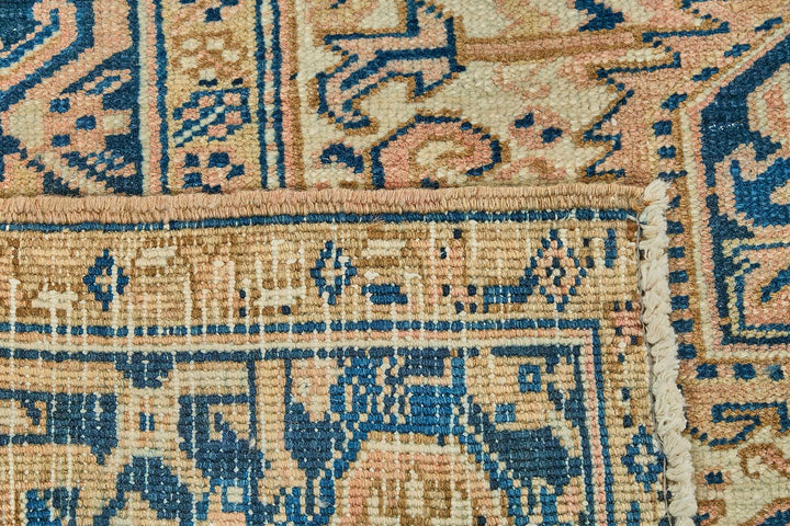 7x10 Antique Persian Heriz Rug - 50032