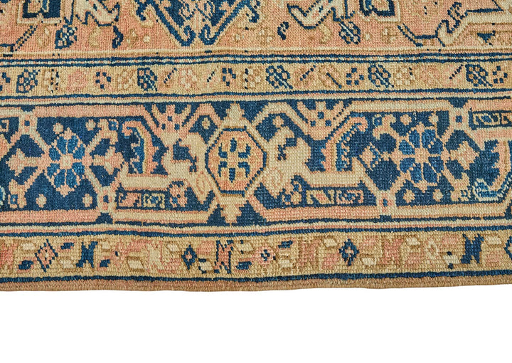 7x10 Antique Persian Heriz Rug - 50032