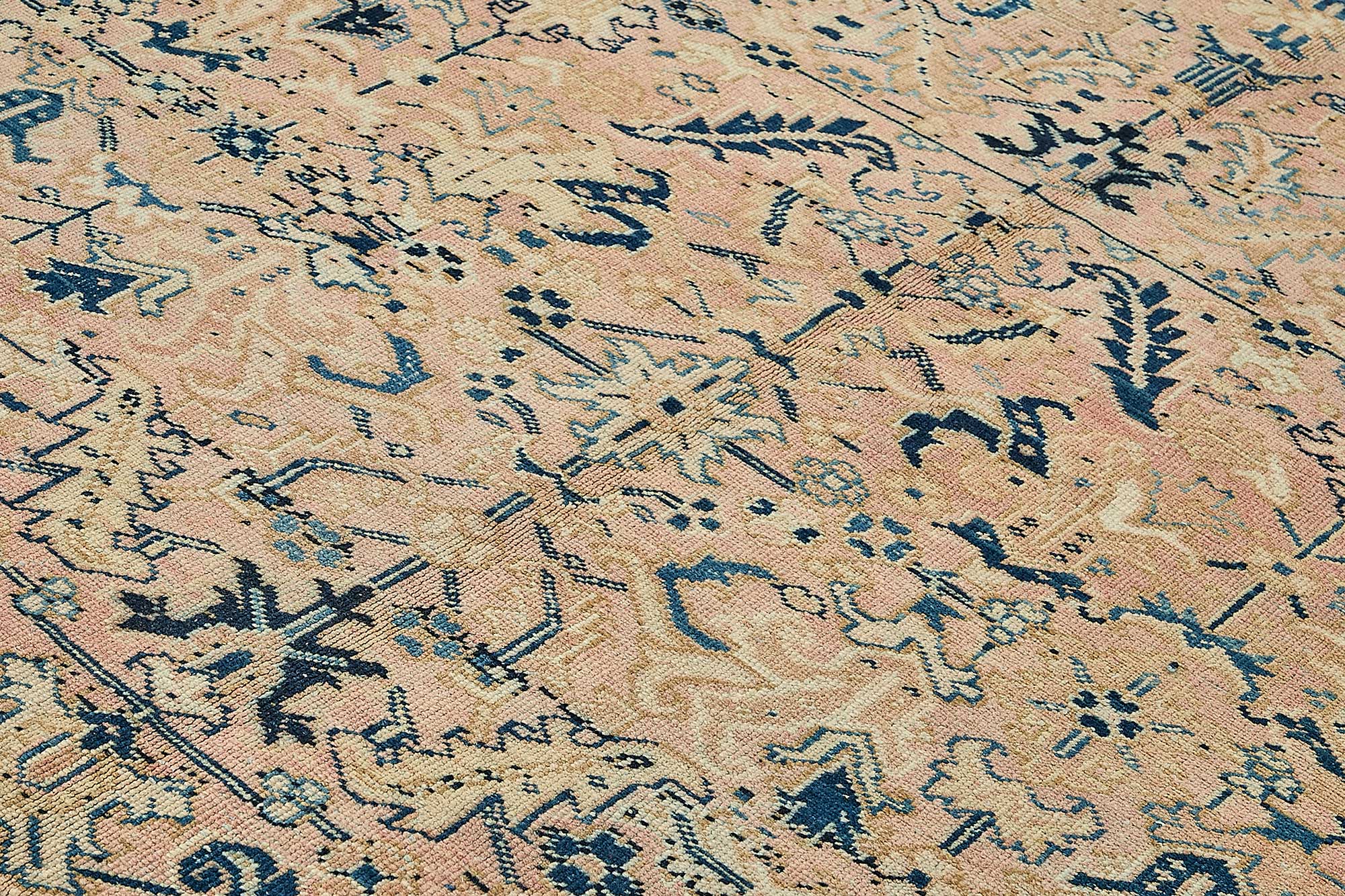 8x11 Vintage Persian Heriz Rug - 50034