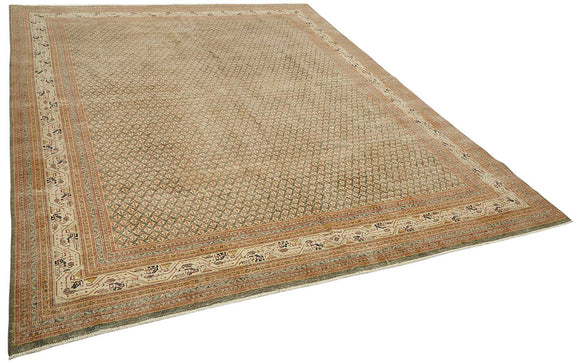 8x10 Vintage Persian Tabriz Rug - 50036