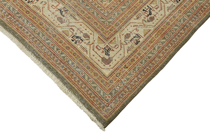 8x10 Vintage Persian Tabriz Rug - 50036