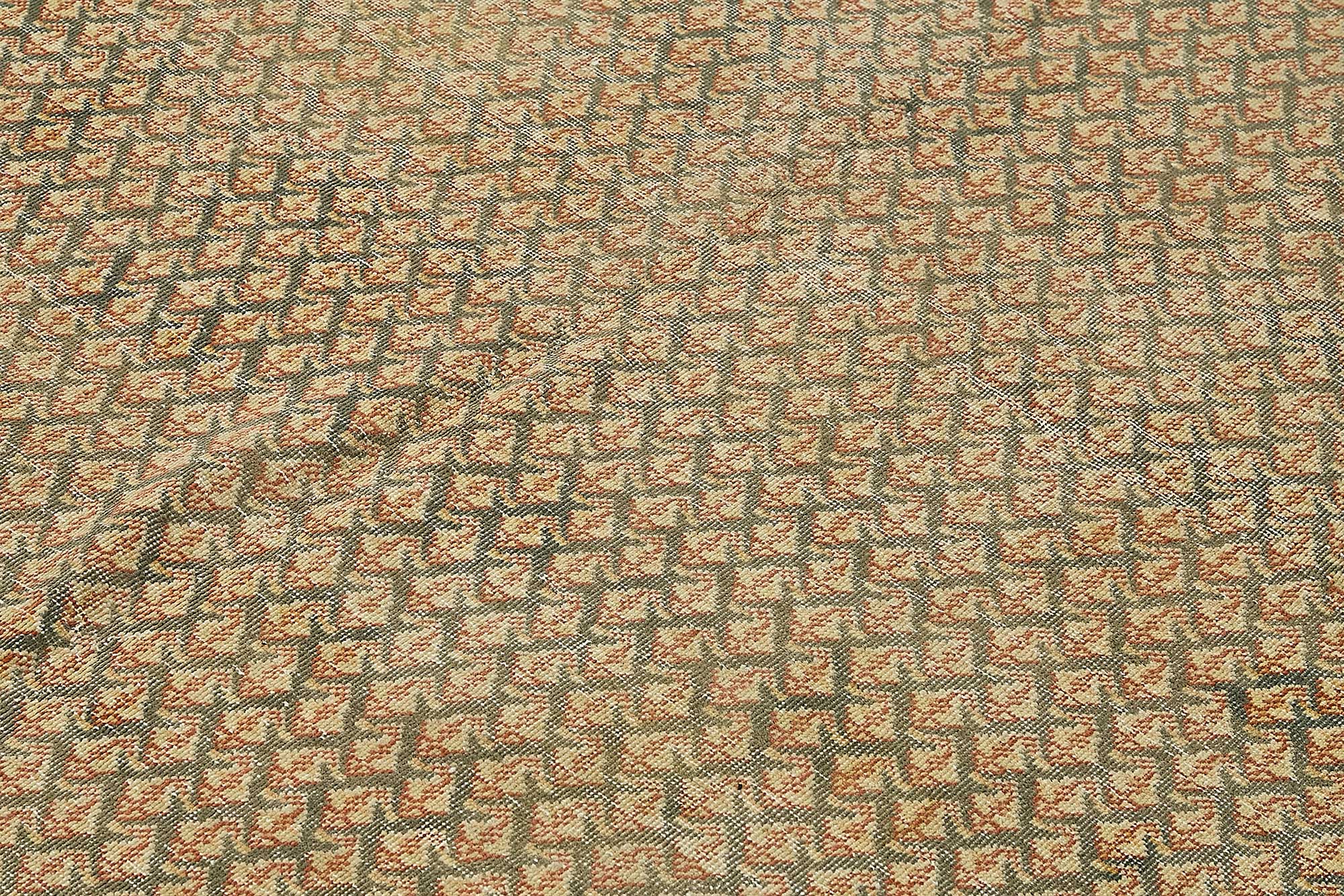 8x10 Vintage Persian Tabriz Rug - 50036