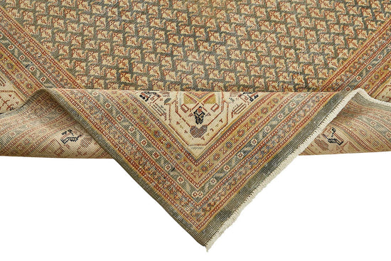 8x10 Vintage Persian Tabriz Rug - 50036