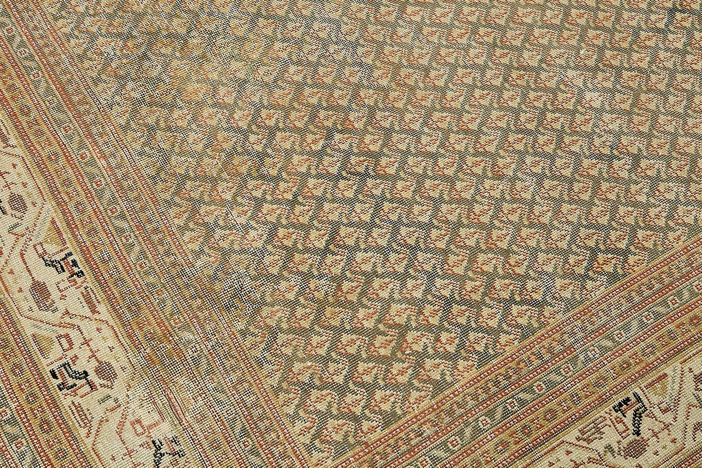 8x10 Vintage Persian Tabriz Rug - 50036