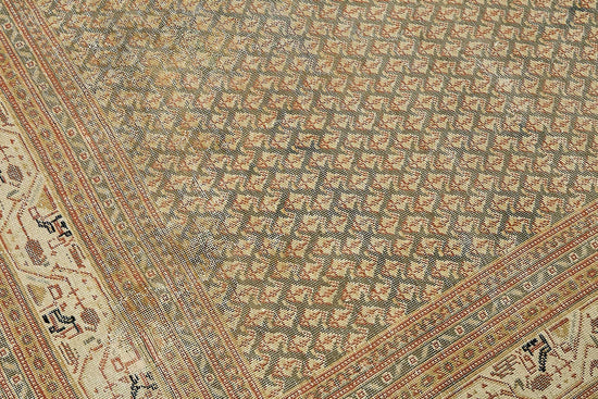 8x10 Vintage Persian Tabriz Rug - 50036