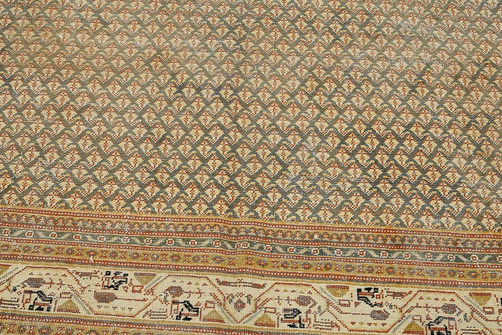 8x10 Vintage Persian Tabriz Rug - 50036