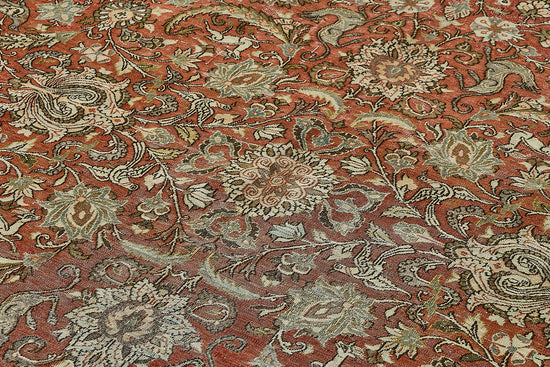 8x11 Vintage Persian Kashan Rug - 50037