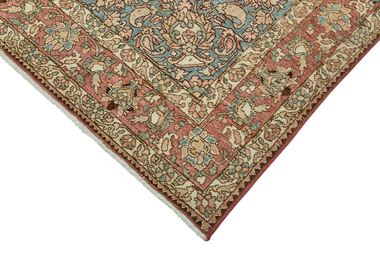 7x10 Vintage Persian Tabriz Rug - 50038