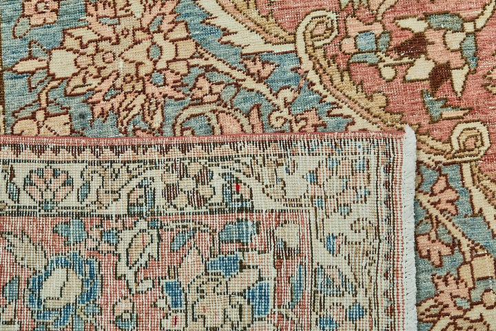 7x10 Vintage Persian Tabriz Rug - 50038