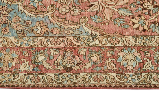 7x10 Vintage Persian Tabriz Rug - 50038