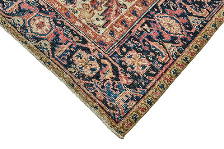 8x11 Vintage Persian Heriz Rug - 50039