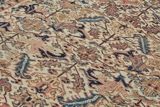 8x11 Vintage Persian Heriz Rug - 50039