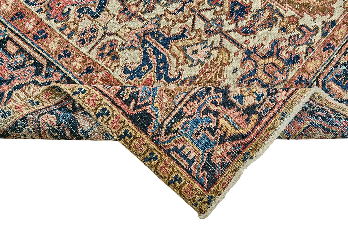 8x11 Vintage Persian Heriz Rug - 50039