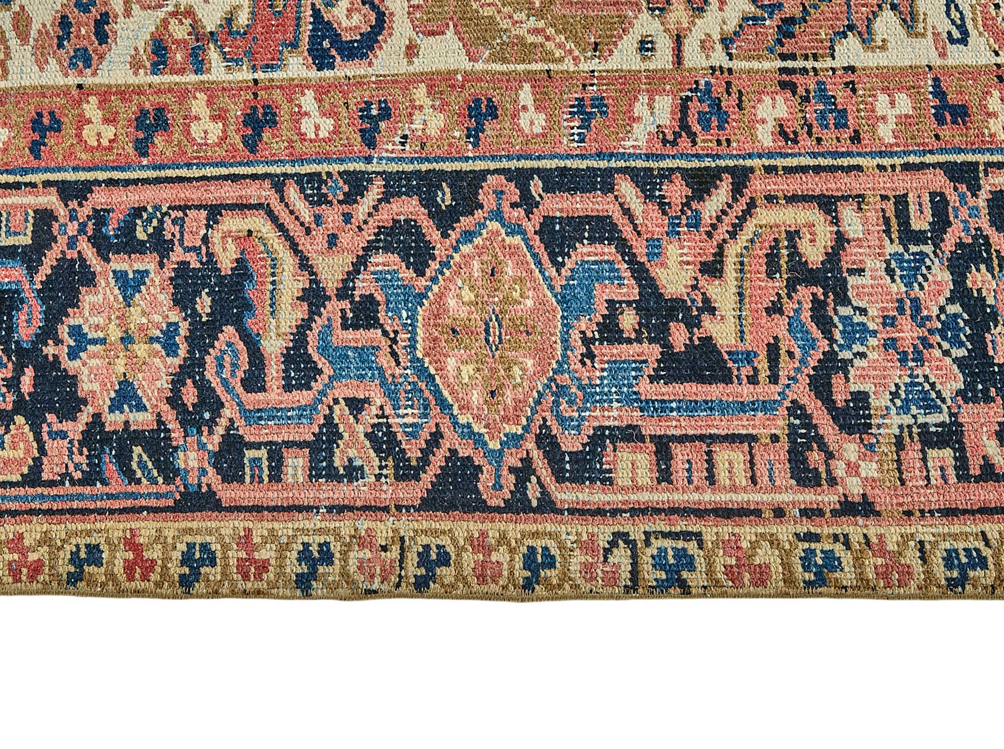 8x11 Vintage Persian Heriz Rug - 50039