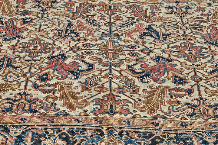 8x11 Vintage Persian Heriz Rug - 50039