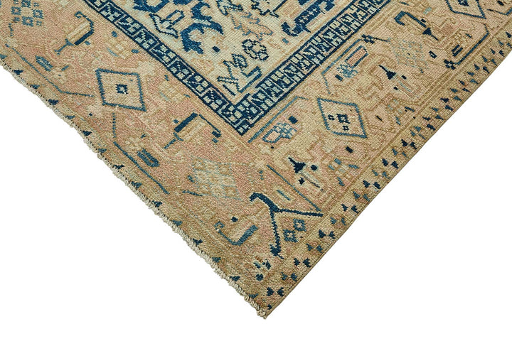 7x10 Vintage Persian Heriz Rug - 50040