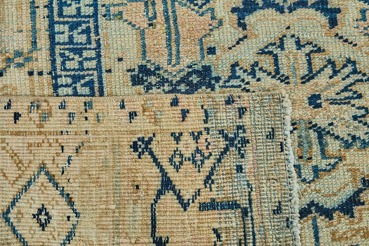 7x10 Vintage Persian Heriz Rug - 50040