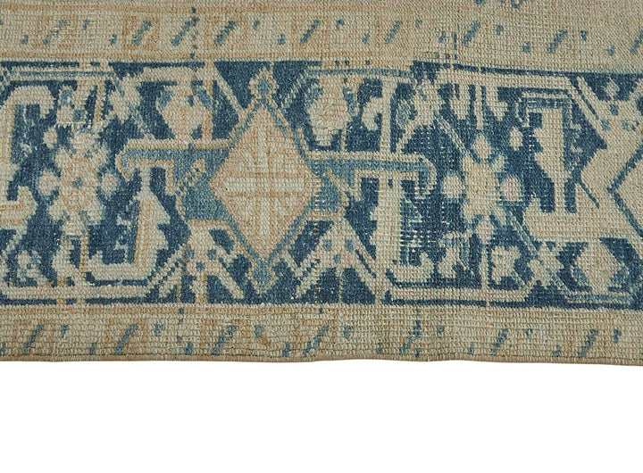 8x10 Antique Persian Heriz Rug - 50043