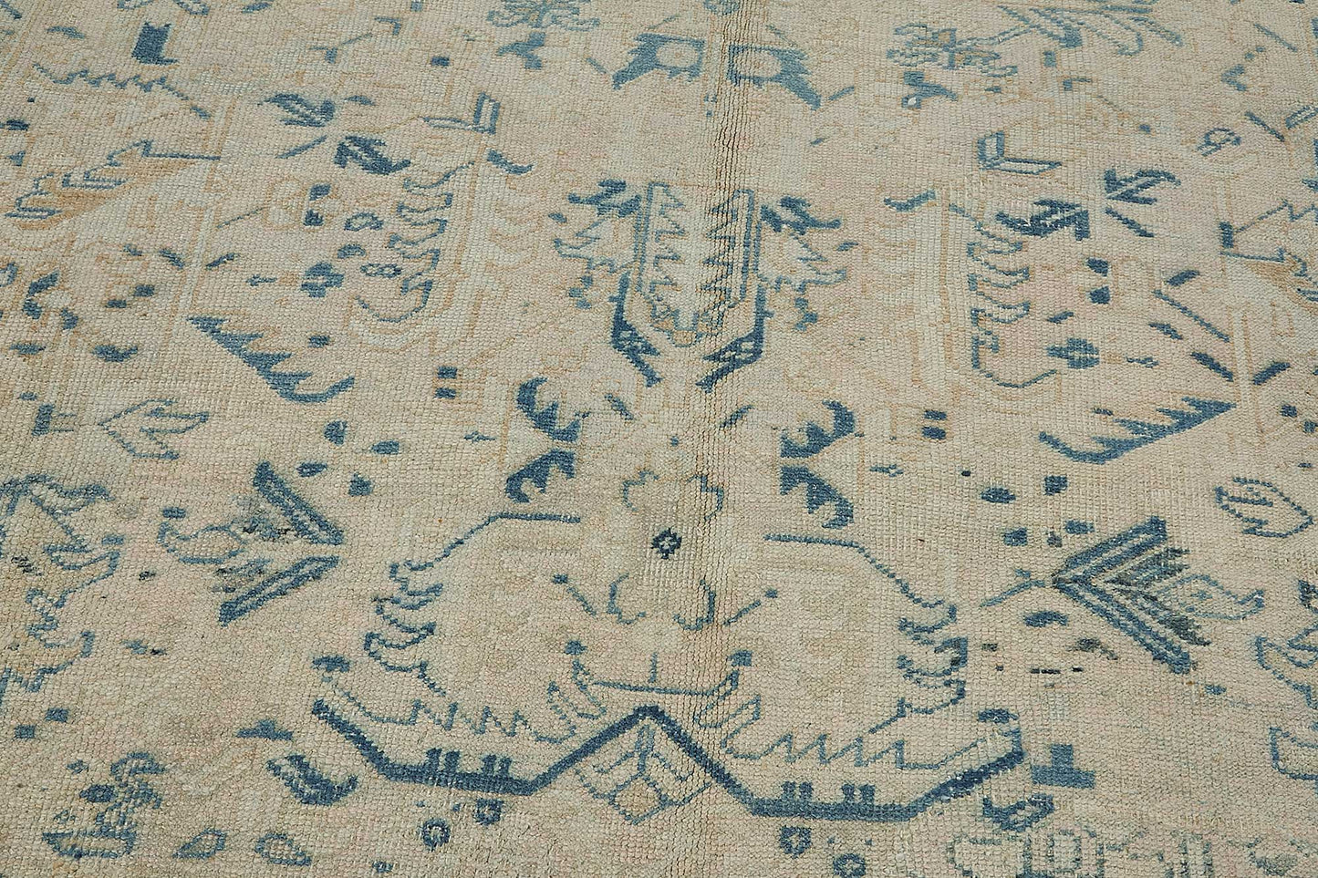 8x10 Antique Persian Heriz Rug - 50043