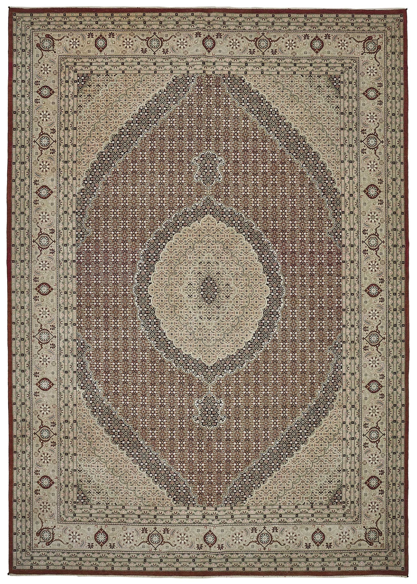 10x14 Antique Persian Moud Rug - 50044