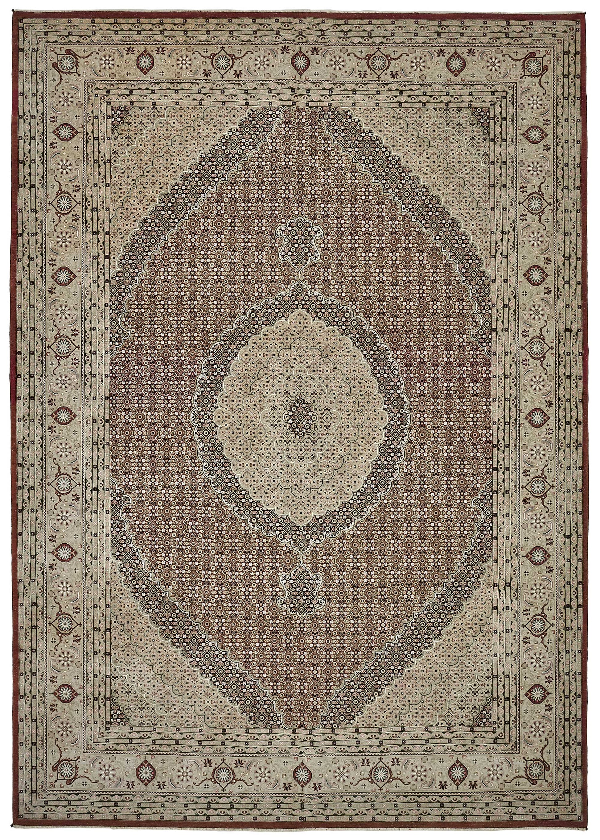 10x14 Antique Persian Moud Rug - 50044