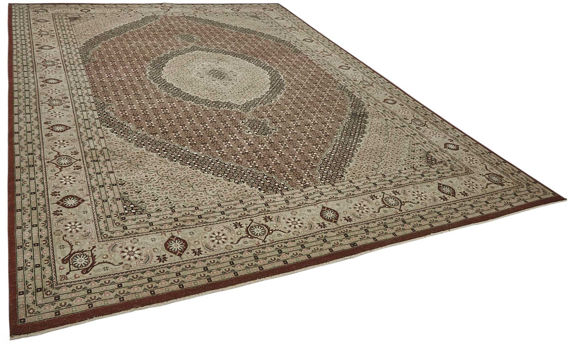 10x14 Antique Persian Moud Rug - 50044