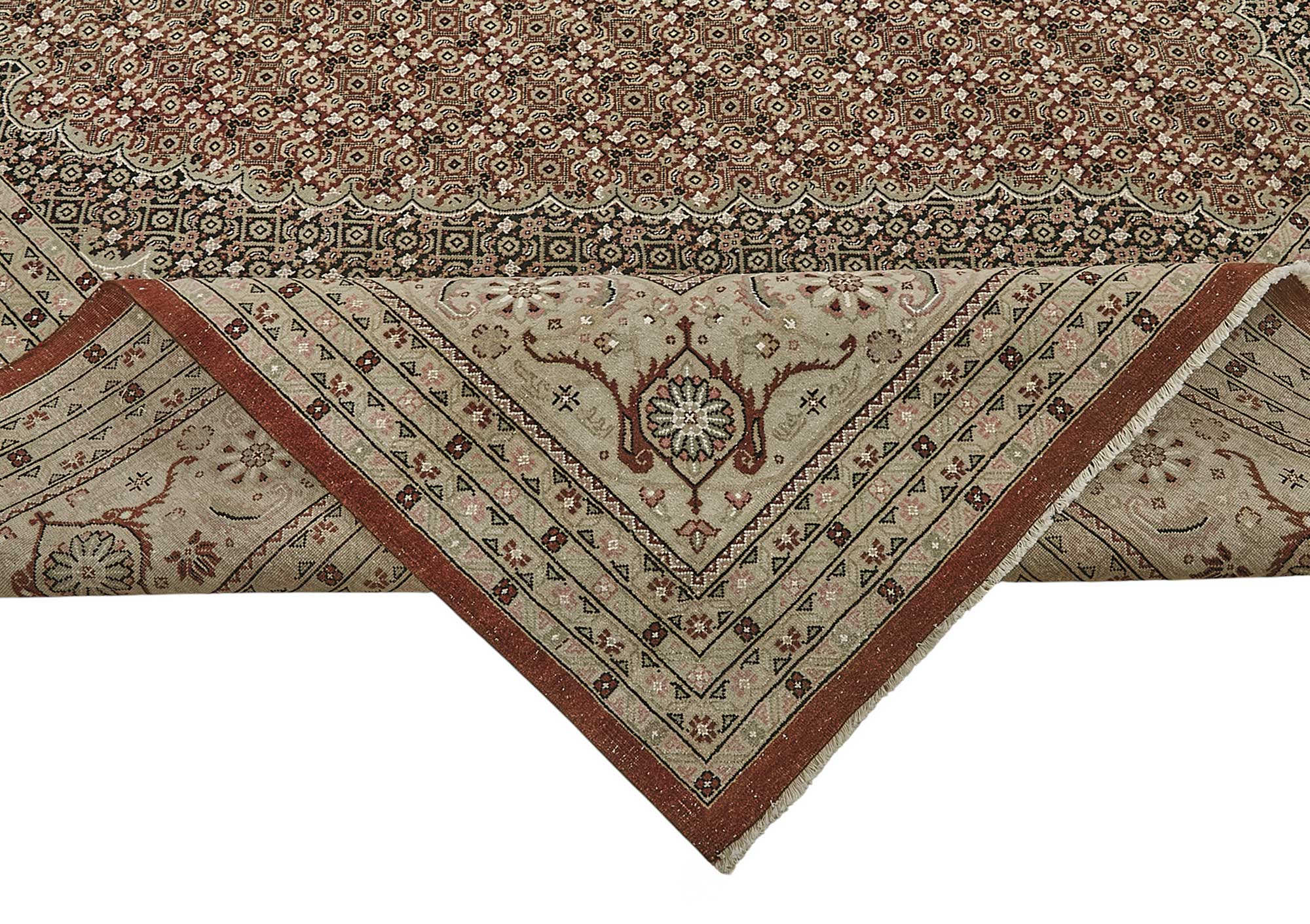 10x14 Antique Persian Moud Rug - 50044