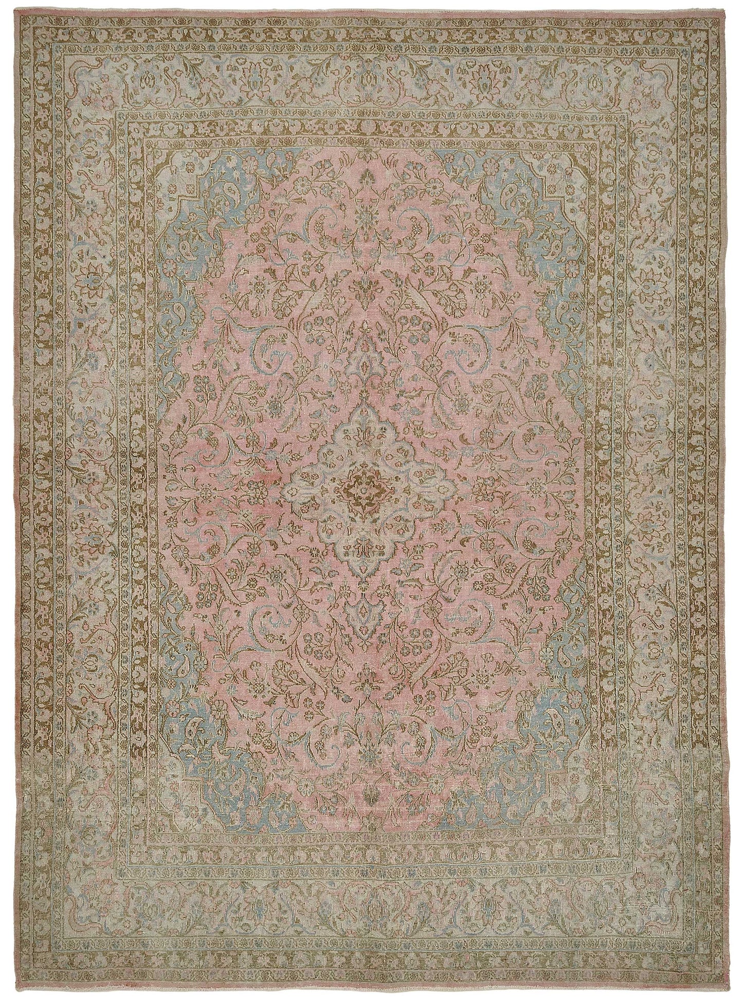 9x12 Antique Persian Kerman Rug - 50045