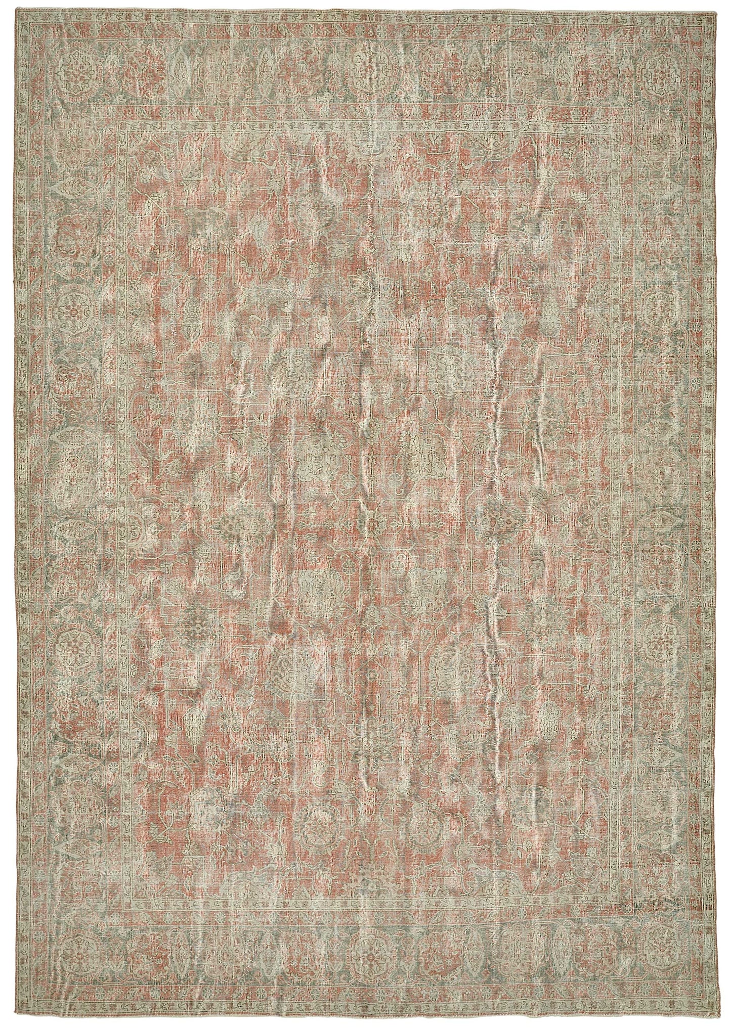 9x13 Antique Persian Area Rug - 50046