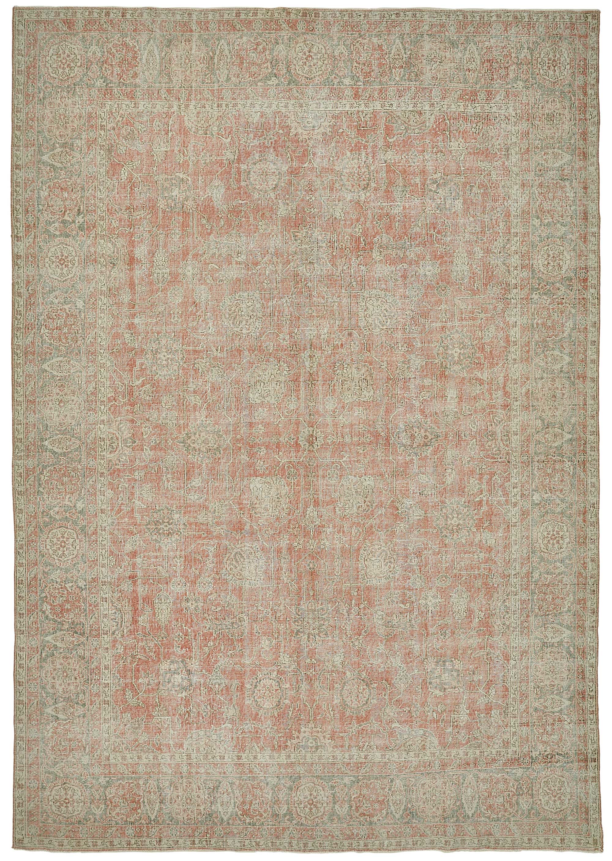 9x13 Antique Persian Area Rug - 50046