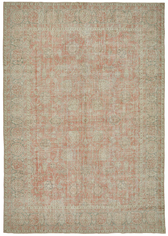 9x13 Antique Persian Area Rug - 50046