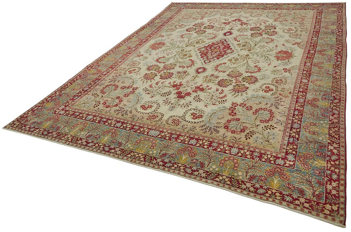9x12 Antique Persian Kerman Rug - 50047