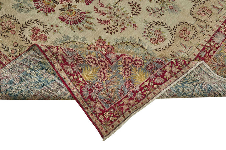 9x12 Antique Persian Kerman Rug - 50047