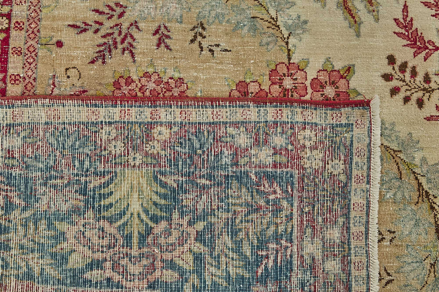 9x12 Antique Persian Kerman Rug - 50047