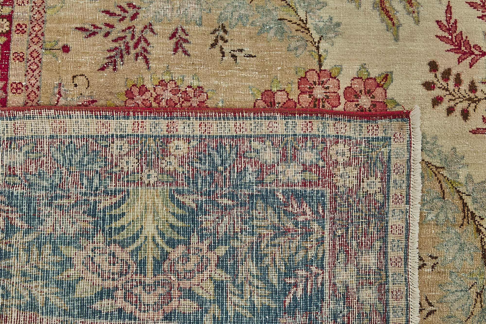 9x12 Antique Persian Kerman Rug - 50047