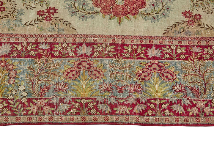 9x12 Antique Persian Kerman Rug - 50047